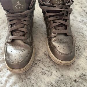 Air Jordan 1 Metallic Sneakers